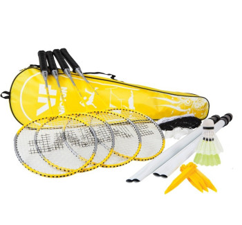 ვიქტორი ბადმინტონის ჩოგნების კომპლექტი ოთხისთვის  VICFUN Set A Complete