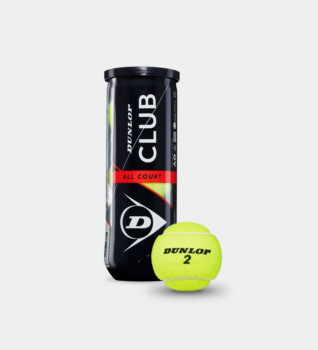 ჩოგბურთის ბურთი 3 ცალი Dunlop TB Club AC 3Pet Tennis Balls