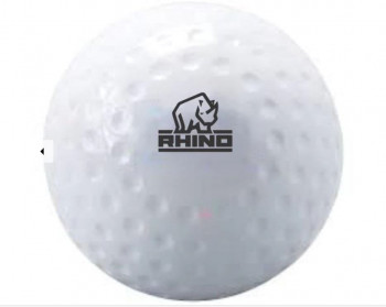 ჰოკეის ბურთი თეთრი Rhino Hockey Ball White ONE SIZE