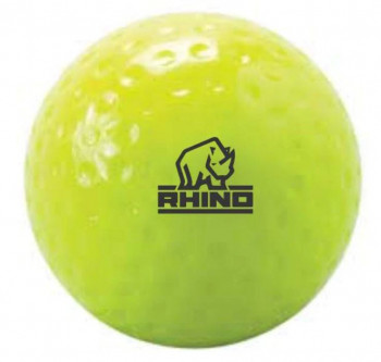 ჰოკეის ბურთი ყვითელი Rhino Hockey Ball White ONE SIZE
