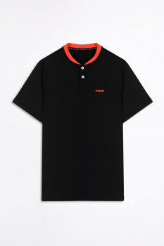 სპორტული მაისური MEN'S POLO SHIRT TEAM REGULAR BLACK SIZE XL