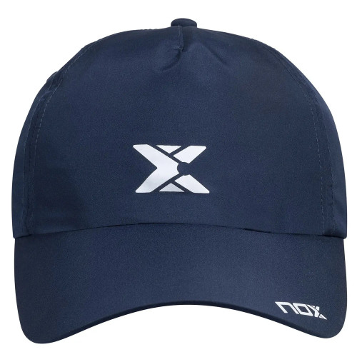 ნოქსი ლურჯი კეპი თეთრი ლოგოთი NOX BLUE CAP WITH WHITE LOGO