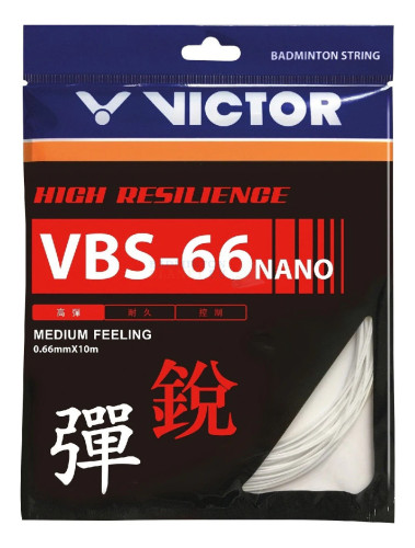 ვიქტორი ჩოგნის სიმი VICTOR VBS-66N Set white